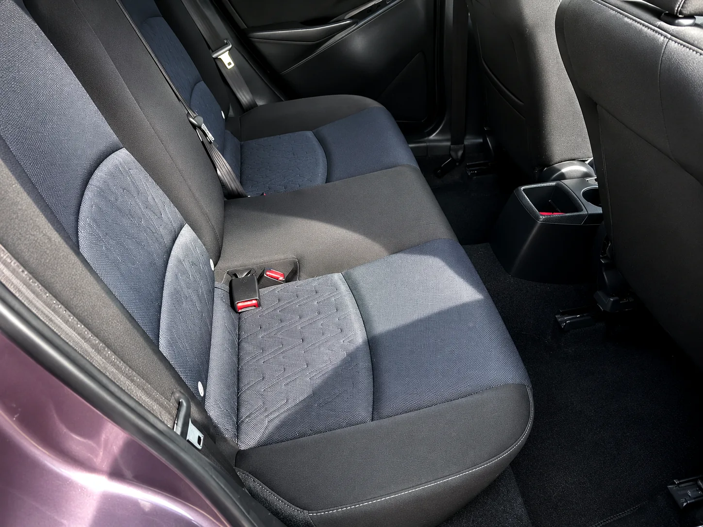 Mazda2 SE-L rear seats and passenger space