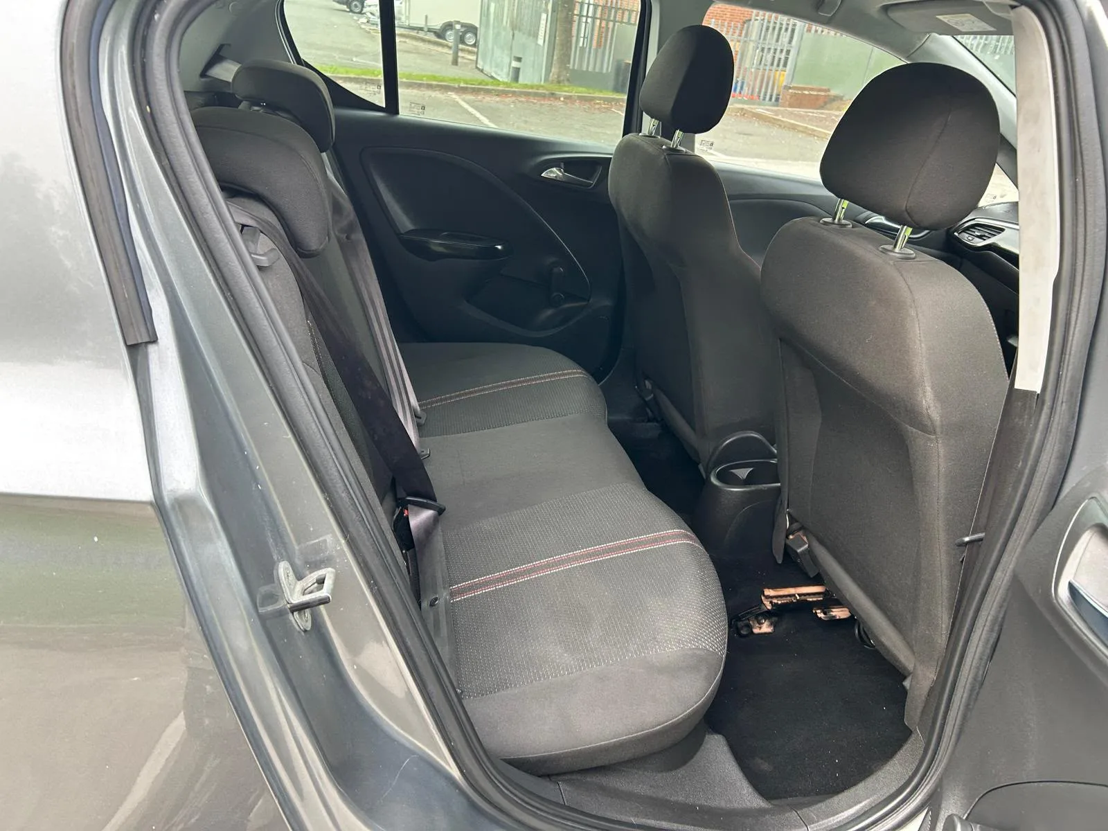 Vauxhall Corsa rear seats