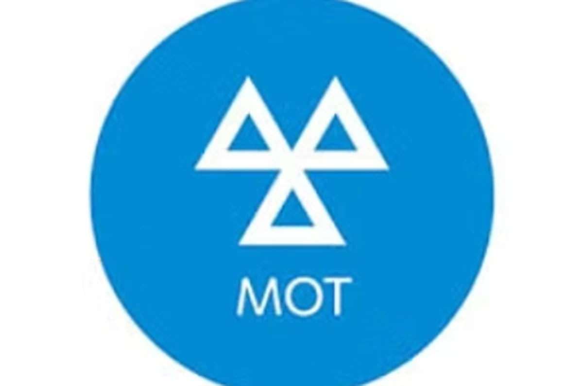 Official MOT roundel symbol representing MOT preparation and repair work