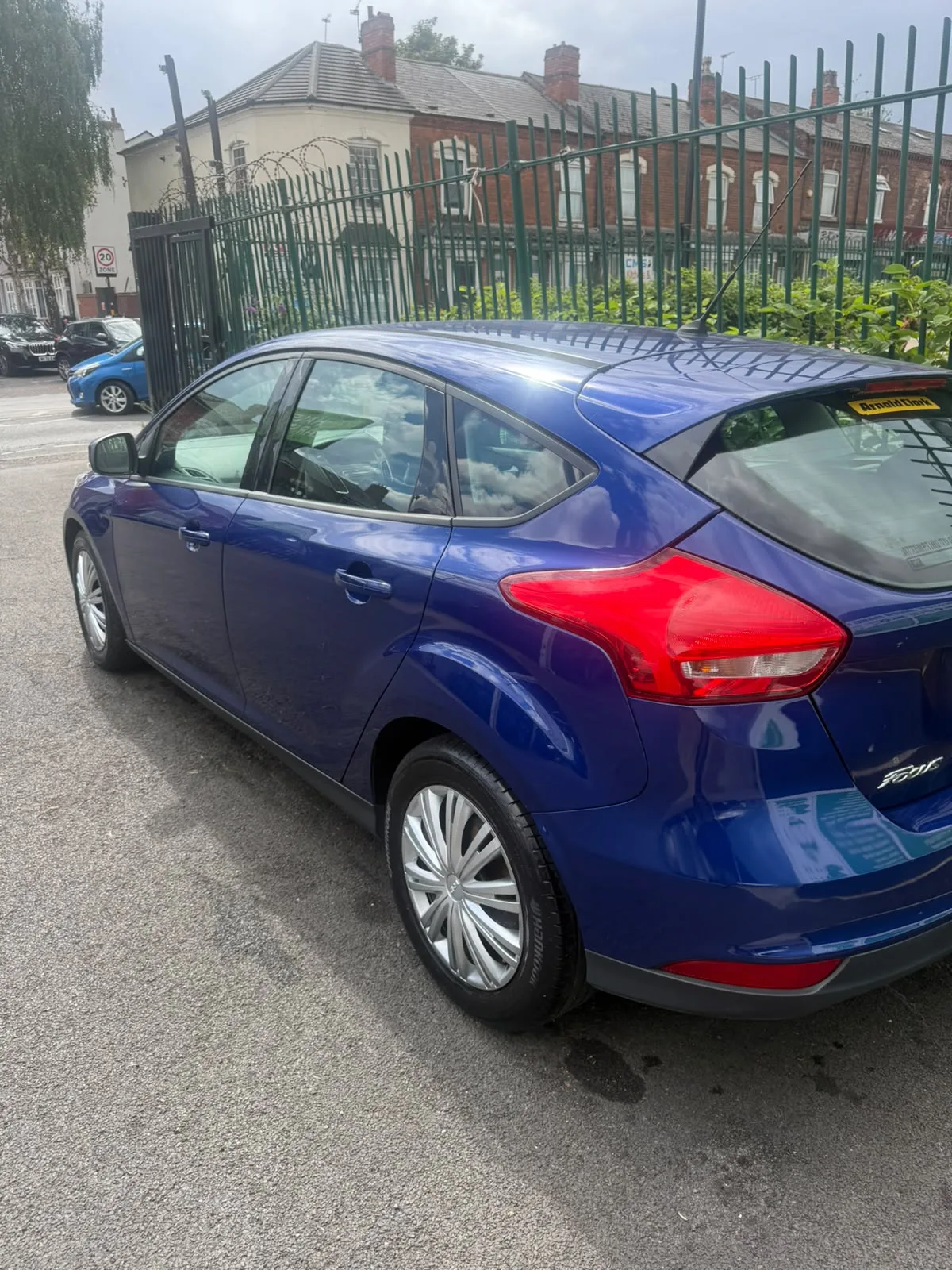 Ford Focus rear and side view